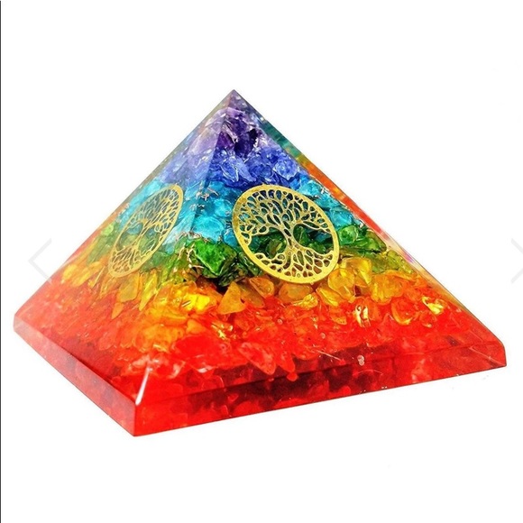 Other - Small Tree of Life Orgone Pyramid with FREE Gift